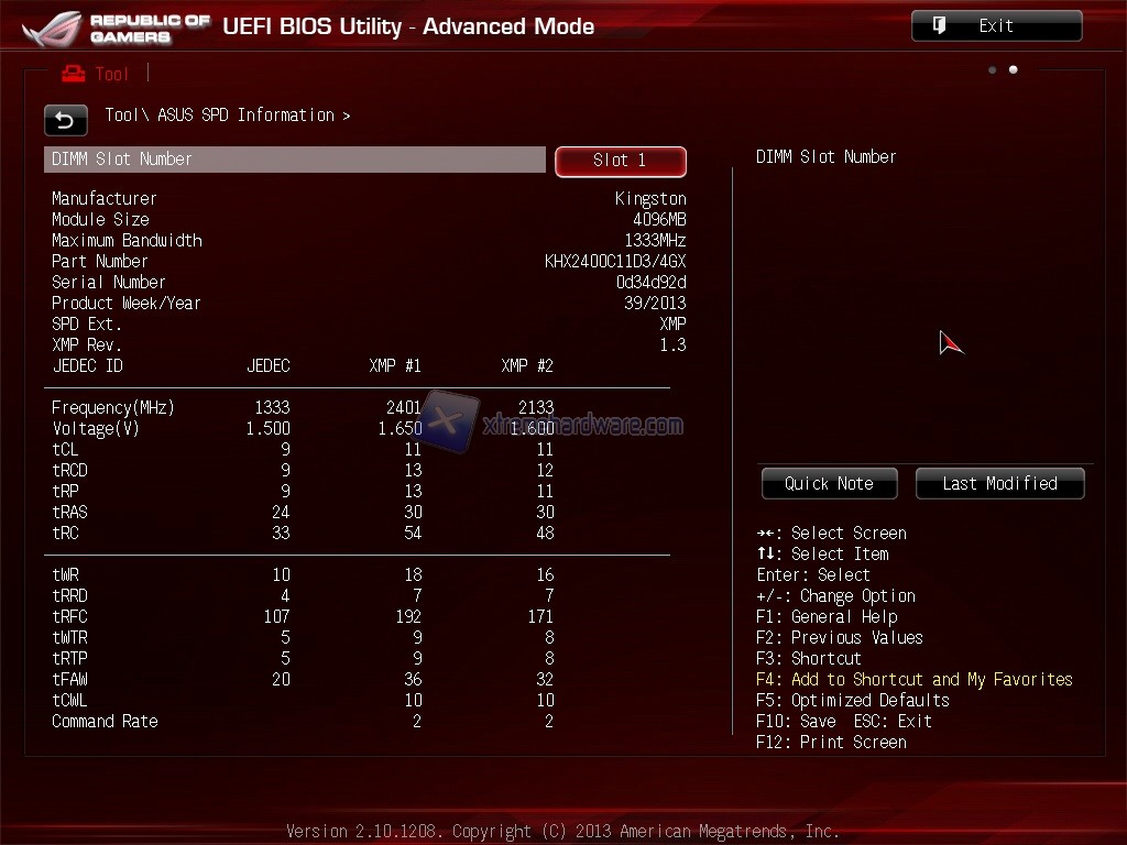 KHX24C11T2K2-8X SPDinfo