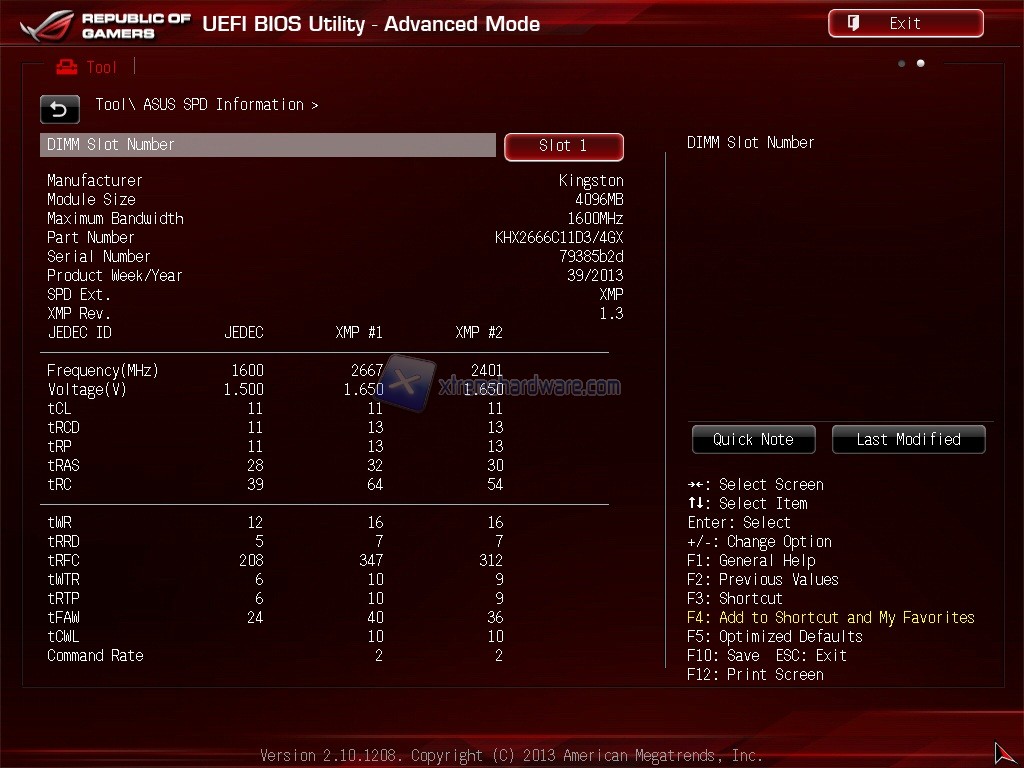 KHX26C11T2K2-8X SPDinfo